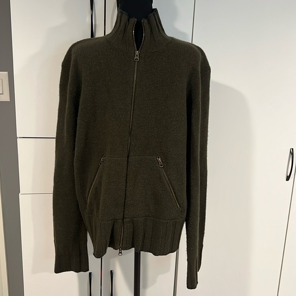John Varvatos lambswool sweater . Size L